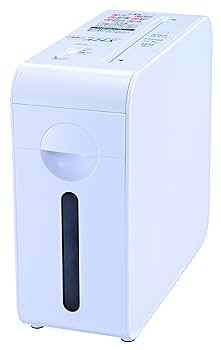 家庭用シュレッダー A4サイズ最大18枚 A4 クロスカットシュレッダー (30L/最大細断枚数18枚) NPJ18